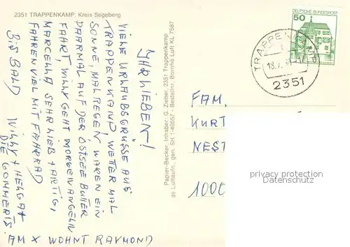 Trappenkamp Fliegeraufnahme Trappenkamp