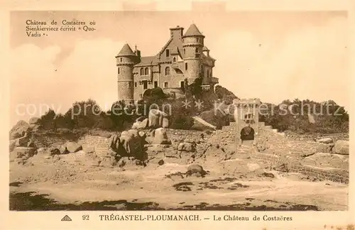 Tregastel_Ploumanach Chateau de Costaeres 
