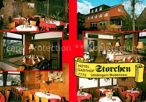 Uhldingen Muehlhofen Hotel Gasthof Storchen Gastraeume Uhldingen Muehlhofen