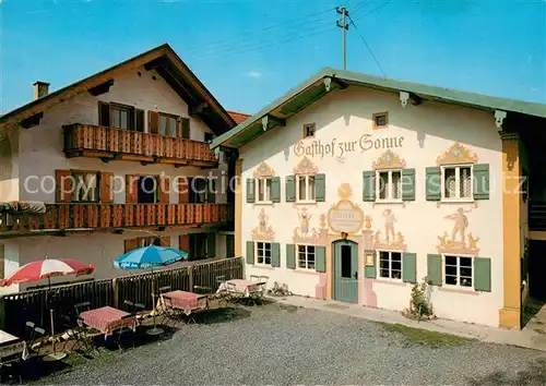 Unterammergau Gasthof zur Sonne Unterammergau