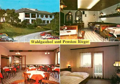 Untertullnerbach Waldgasthof Pension Rieger Restaurant Fremdenzimmer Untertullnerbach