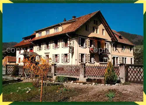Utzenfeld_Schwarzwald Gasthaus Eiche Utzenfeld Schwarzwald