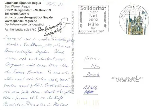 Veilbronn Landhaus Sponsel Regus Veilbronn