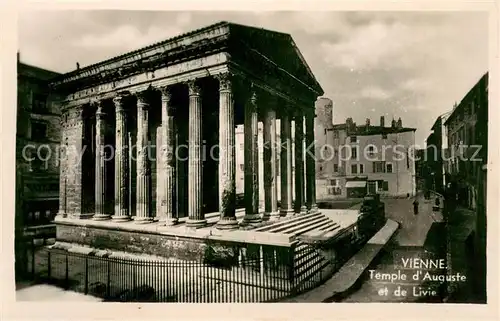 Vienne_Isere Temple dAuguste et de Livie Vienne Isere