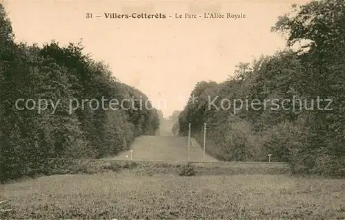 Villers Cotterets Le Parc Allee Royale Villers Cotterets