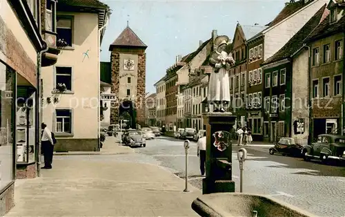 Villingen Schwenningen Bickentor Brunnen Denkmal Altstadt Villingen Schwenningen