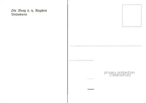 Vindobona Veste Hoellenstein Speisesaal Vindobona