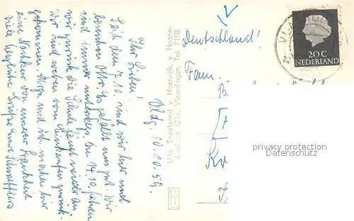 Vlaardingen Flatgebouw v. Bejaarden met Ziekenhuis Vlaardingen