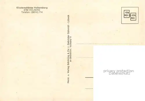 Volkers_Bad_Brueckenau Klosterschaenke Volkersberg Gastraeume Terrasse Volkers_Bad_Brueckenau