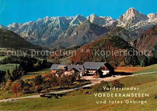 Vorderstoder Gasthaus Pension Vorderramseben Alpenpanorama Vorderstoder
