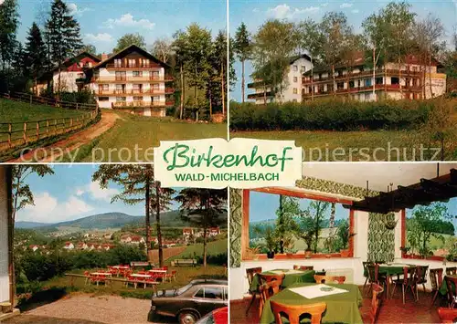 Waldmichelbach Birkenhof Panorama Gaststube Waldmichelbach