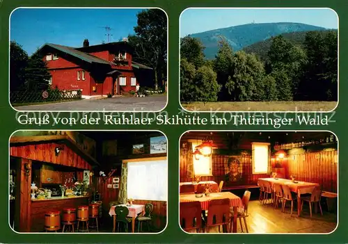 Waltershausen_Gotha Ruhlaer Skihuette im Thueringer Wald Grosser Inselsberg Waltershausen Gotha