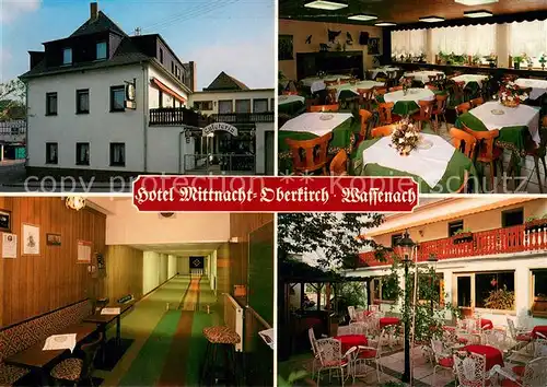 Wassenach Hotel Restaurant Mittnacht Oberkirch Gaststube Terrasse Kegelbahn Wassenach