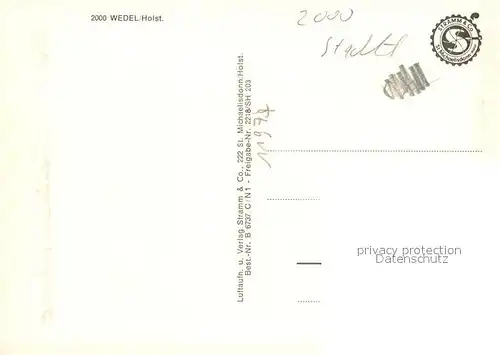 Wedel_Pinneberg Fliegeraufnahme Wedel Pinneberg