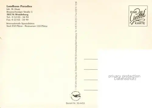 Wendeburg Landhaus Paradies Gastraeume Bar Speisesaal Wendeburg