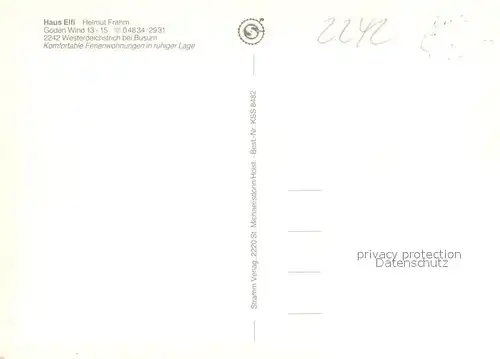 Westerdeichstrich Haus Elfi Westerdeichstrich