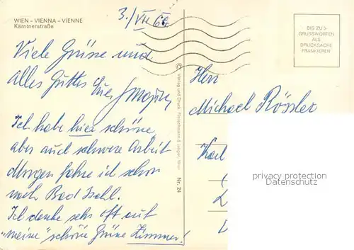 Wien Kaerntnerstrasse Wien