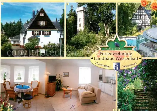 Wiesenbad Ferienwohnung Landhaus Wiesenbad Gaestewohnung Park Wiesenbad