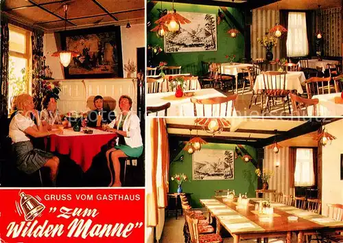 Wildemann Gasthaus Zum wilden Manne Restaurant Wildemann