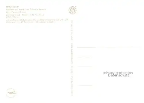 Wilster Hotel Busch Restaurant Bar Kegelbahn Wilster