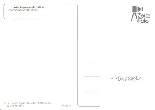 Winningen_Mosel Am Weinhexenbrunnen Winningen Mosel