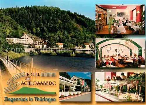 Ziegenrueck Hotel am Schlossberg Gastraeume Verkaufstheke Ziegenrueck