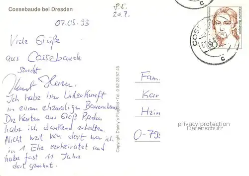 AK / Ansichtskarte Cossebaude Fliegeraufnahme Cossebaude