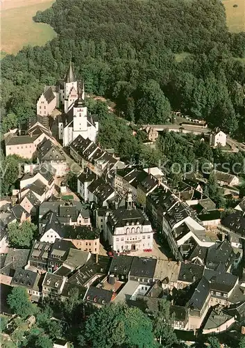 AK / Ansichtskarte Schwarzenberg_Erzgebirge Altstadt Fliegeraufnahme Schwarzenberg Erzgebirge