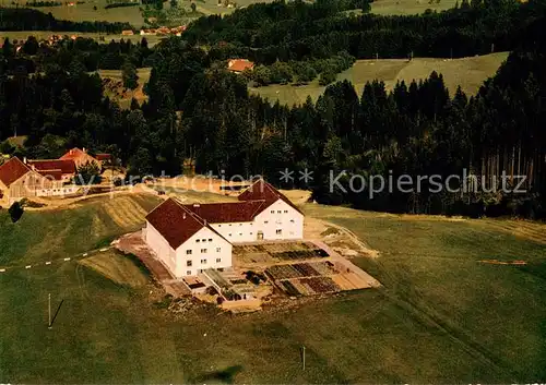 AK / Ansichtskarte Opfenbach Missionshaus Mellatz Fliegeraufnahme  Opfenbach