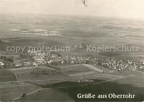 AK / Ansichtskarte Oberrohr Fliegeraufnahme  Oberrohr