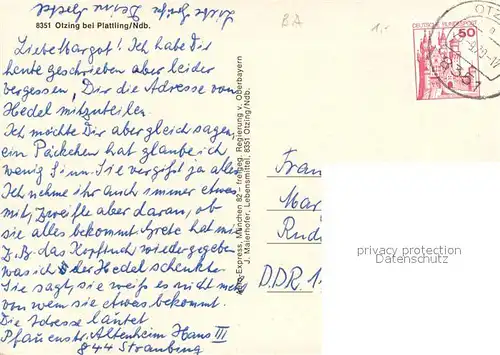 AK / Ansichtskarte Otzing Fliegeraufnahme  Otzing