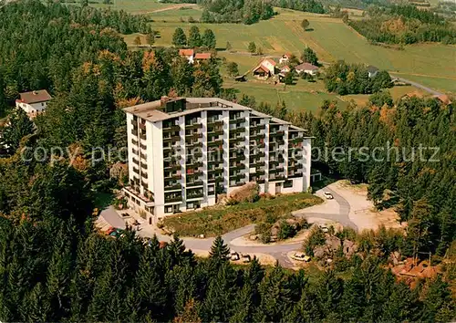 AK / Ansichtskarte Spiegelau Restaurant im Appartementhaus Fuchsenstein Fliegeraufnahme  Spiegelau