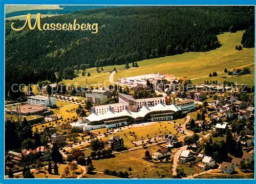 AK / Ansichtskarte Masserberg Prof Volhard Klinik Masserberg Fliegeraufnahme  Masserberg