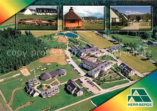 AK / Ansichtskarte Zschorlau Familienferienstaette der Herr Berge Fliegeraufnahme Zschorlau