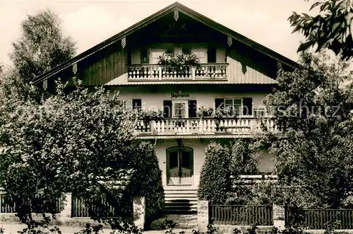 AK / Ansichtskarte Bad_Wiessee Fremdenheim Jaegerheim Bad_Wiessee