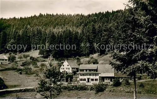 AK / Ansichtskarte Besenfeld Gasthof Pension Forelle im Schorrental Schwarzwald Besenfeld