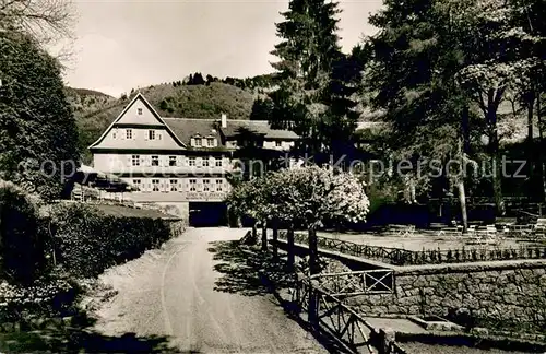 AK / Ansichtskarte Bad_Sulzbach Thermalbad Muentner Schumann Heim im Renchtal Schwarzwald Bad_Sulzbach