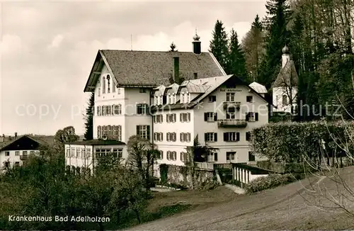 AK / Ansichtskarte Bad_Adelholzen_Oberbayern Krankenhaus Bad_Adelholzen_Oberbayern