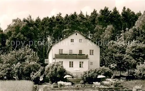 AK / Ansichtskarte Teunz Pension Waldfrieden Teunz