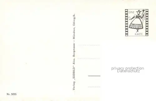 AK / Ansichtskarte St_Alban_Ammersee Segeln Dampfersteg Herrnstrasse Rathaus Pfarrkirche Taubenturm Fliegeraufnahmen St_Alban_Ammersee