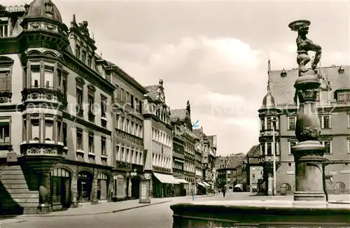 AK / Ansichtskarte Coburg Am Markt Altstadt Brunnen Coburg