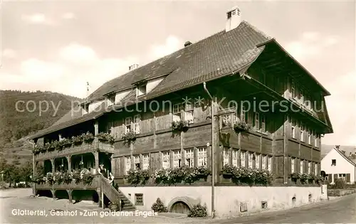 AK / Ansichtskarte Glottertal Gasthof Zum goldenen Engel Glottertal