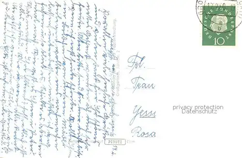 AK / Ansichtskarte Grossgartach Kirche Heuchelberger Warte Kindergarten Gartenschule Brunnen Rathaus Freibad Grossgartach