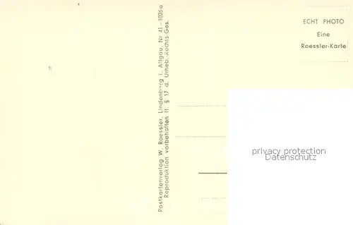 AK / Ansichtskarte Scheidegg_Allgaeu Kinderheilstaette Alpenpanorama Scheidegg Allgaeu