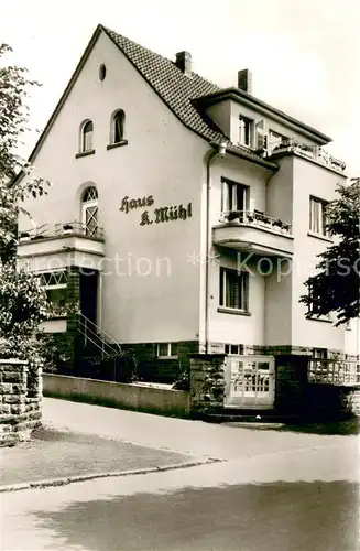 AK / Ansichtskarte Bad_Orb Fremdenheim Haus Muehl Bad_Orb