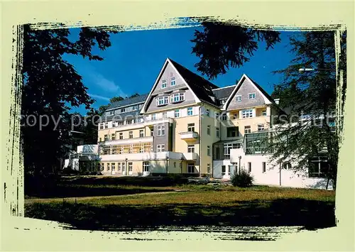 AK / Ansichtskarte Bad_Elster Sanitas Dr. Koehler Parkkliniken Bad_Elster