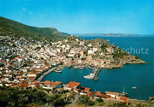 AK / Ansichtskarte Hydra_Greece Panorama Hafen 