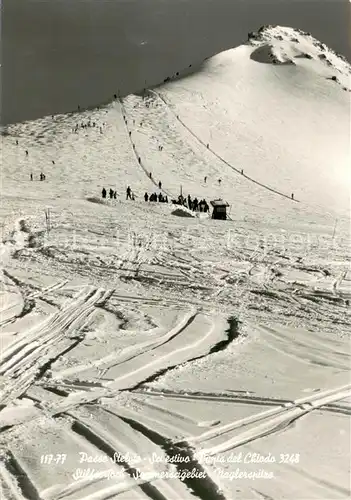 AK / Ansichtskarte Passo_Stelvio Skigebiet Stilfser Joch Passo_Stelvio