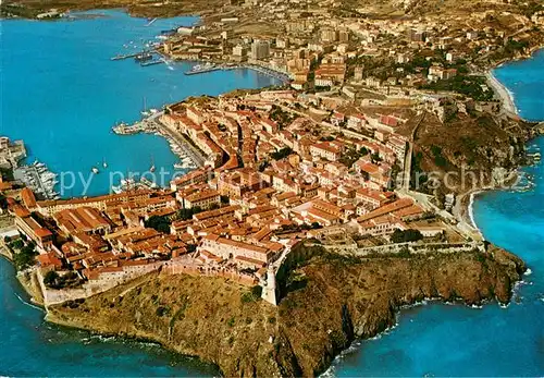 AK / Ansichtskarte Portoferraio_Toscana Veduta aerea Portoferraio Toscana