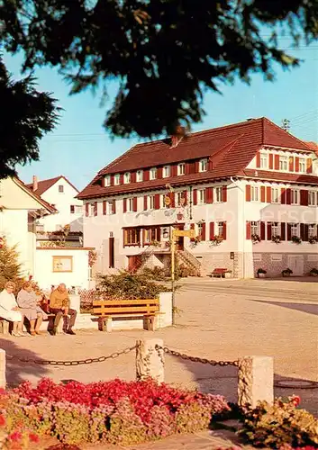 AK / Ansichtskarte Unterharmersbach Gasthof Pension Schuetzen Badische Weinstube im Schwarzwald Unterharmersbach